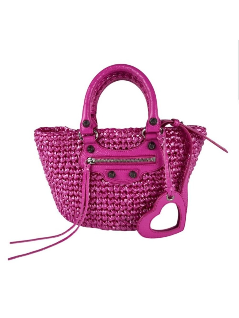 Balenciaga Shoulder Bag Buckle Cagole Panier Small
